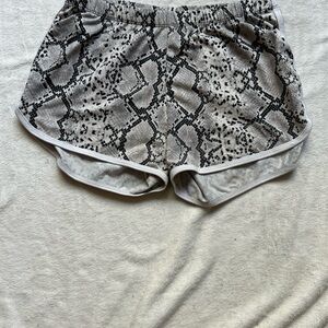 Women's Snake Print Shorts
